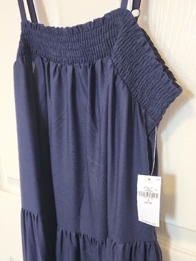 Old Navy Smocked Bodice Spaghetti Strap Maxi Dress